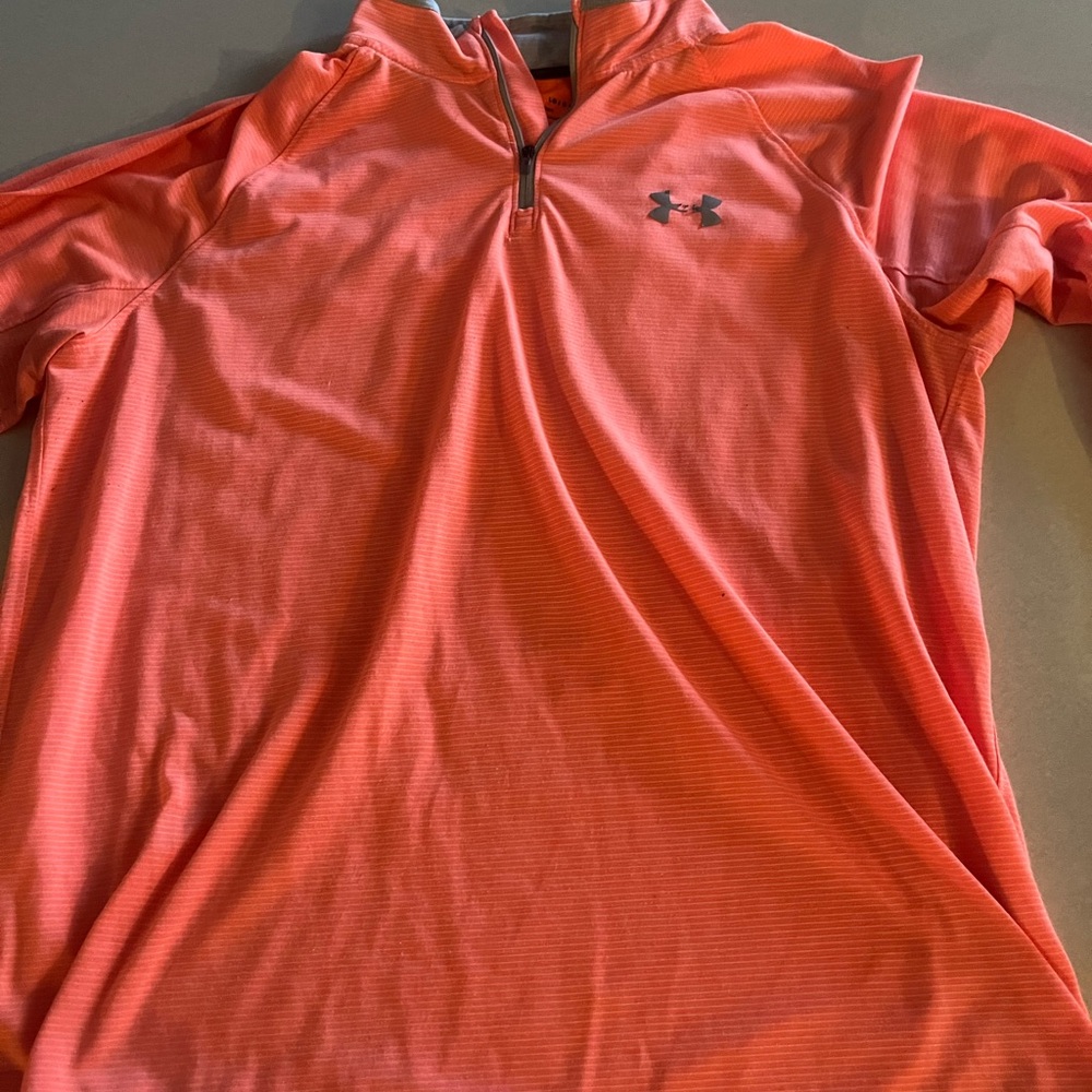 Under Armour Pink Sweatshirt Performance Hoodie